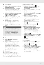 Предварительный просмотр 92 страницы Parkside 322691 1901 Operation And Safety Notes