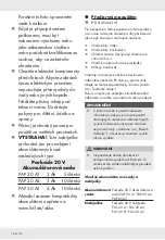 Предварительный просмотр 105 страницы Parkside 322691 1901 Operation And Safety Notes