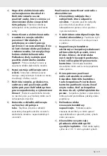 Предварительный просмотр 120 страницы Parkside 322691 1901 Operation And Safety Notes