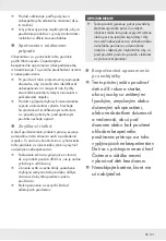 Предварительный просмотр 122 страницы Parkside 322691 1901 Operation And Safety Notes