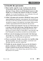 Preview for 62 page of Parkside 324129 1901 Translation Of The Original Instructions