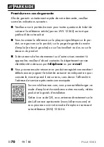 Preview for 75 page of Parkside 324129 1901 Translation Of The Original Instructions