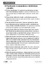 Preview for 163 page of Parkside 324129 1901 Translation Of The Original Instructions