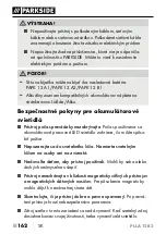 Preview for 167 page of Parkside 324129 1901 Translation Of The Original Instructions