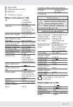 Preview for 37 page of Parkside 325296 2001 Operation And Safety Notes