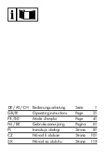 Preview for 2 page of Parkside 326373 1904 Operating Instructions Manual