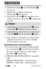 Preview for 113 page of Parkside 326373 1904 Operating Instructions Manual