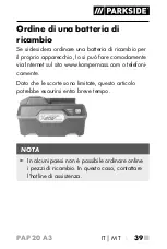 Предварительный просмотр 44 страницы Parkside 326390-1904 Operating Instructions Manual