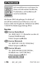 Предварительный просмотр 79 страницы Parkside 326390-1904 Operating Instructions Manual