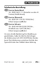 Предварительный просмотр 84 страницы Parkside 326390-1904 Operating Instructions Manual