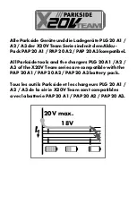 Предварительный просмотр 5 страницы Parkside 326390 1904 Operating Instructions Manual