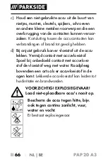 Предварительный просмотр 71 страницы Parkside 326390 1904 Operating Instructions Manual