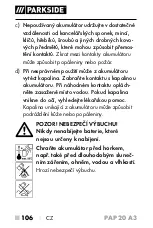 Предварительный просмотр 111 страницы Parkside 326390 1904 Operating Instructions Manual