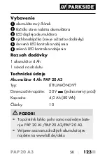 Предварительный просмотр 128 страницы Parkside 326390 1904 Operating Instructions Manual