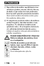 Предварительный просмотр 131 страницы Parkside 326390 1904 Operating Instructions Manual