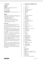 Preview for 10 page of Parkside 327193 1904 Operating And Safety Instructions Manual