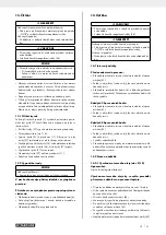 Preview for 102 page of Parkside 327193 1904 Operating And Safety Instructions Manual