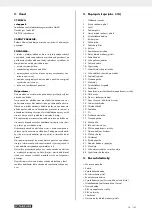 Preview for 110 page of Parkside 327193 1904 Operating And Safety Instructions Manual