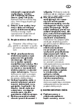 Preview for 71 page of Parkside 328024 2001 Translation Of The Original Instructions