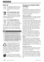 Preview for 15 page of Parkside 328030 2001 Translation Of The Original Instructions