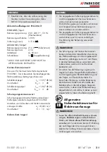 Preview for 7 page of Parkside 329707 2001 Translation Of The Original Instructions