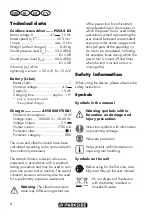 Preview for 6 page of Parkside 331133 1907 Original Instructions Manual