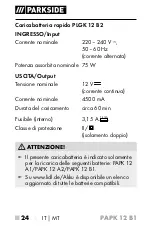 Preview for 29 page of Parkside 331417 1907 Operating Instructions Manual