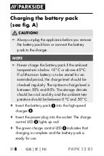 Preview for 13 page of Parkside 331417-1907 Operating Instructions Manual