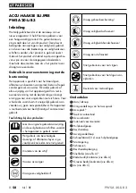 Предварительный просмотр 63 страницы Parkside 331789 1910 Translation Of The Original Instructions