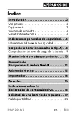 Preview for 6 page of Parkside 331795 1907 Operating Instructions Manual