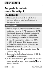 Preview for 13 page of Parkside 331795 1907 Operating Instructions Manual