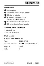 Preview for 28 page of Parkside 331795 1907 Operating Instructions Manual