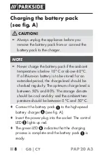 Preview for 13 page of Parkside 331800 1907 Operating Instructions Manual