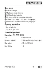 Preview for 28 page of Parkside 331800 1907 Operating Instructions Manual