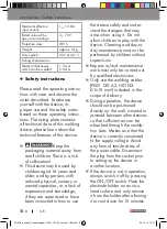 Preview for 8 page of Parkside 331996 1907 Operation And Safety Notes