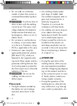 Preview for 10 page of Parkside 332010 1907 Operation And Safety Notes