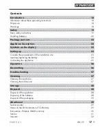 Предварительный просмотр 20 страницы Parkside 332669 1907 Operating Instructions Manual