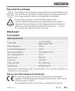 Предварительный просмотр 32 страницы Parkside 332669 1907 Operating Instructions Manual