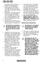 Preview for 8 page of Parkside 332673 1907 Translation Of The Original Instructions