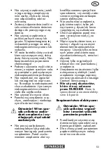 Preview for 53 page of Parkside 332673 1907 Translation Of The Original Instructions