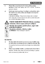 Preview for 147 page of Parkside 332948 1907 Translation Of The Original Instructions