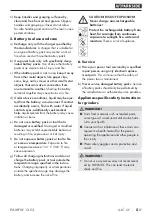 Preview for 9 page of Parkside 334005 1907 Original Instructions Manual