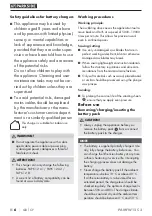 Preview for 10 page of Parkside 334005 1907 Original Instructions Manual