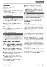 Preview for 13 page of Parkside 334005 1907 Original Instructions Manual