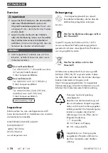 Preview for 76 page of Parkside 334005 1907 Original Instructions Manual