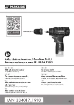 Предварительный просмотр 1 страницы Parkside 334017 1910 Translation Of The Original Instructions