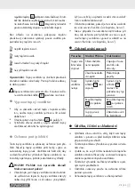 Предварительный просмотр 42 страницы Parkside 336765 2001 Operation And Safety Instructions