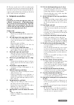 Preview for 40 page of Parkside 337006 2004 Operating And Safety Instructions Manual