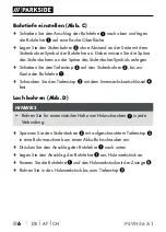 Preview for 9 page of Parkside 337010 2001 Operating Instructions Manual