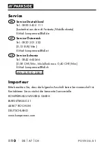 Preview for 13 page of Parkside 337010 2001 Operating Instructions Manual